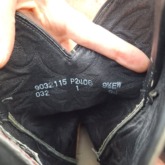 Dan Post Great Western Cowboy Boots Pointed Toe Size 9.5 EW - Picture 8 of 10